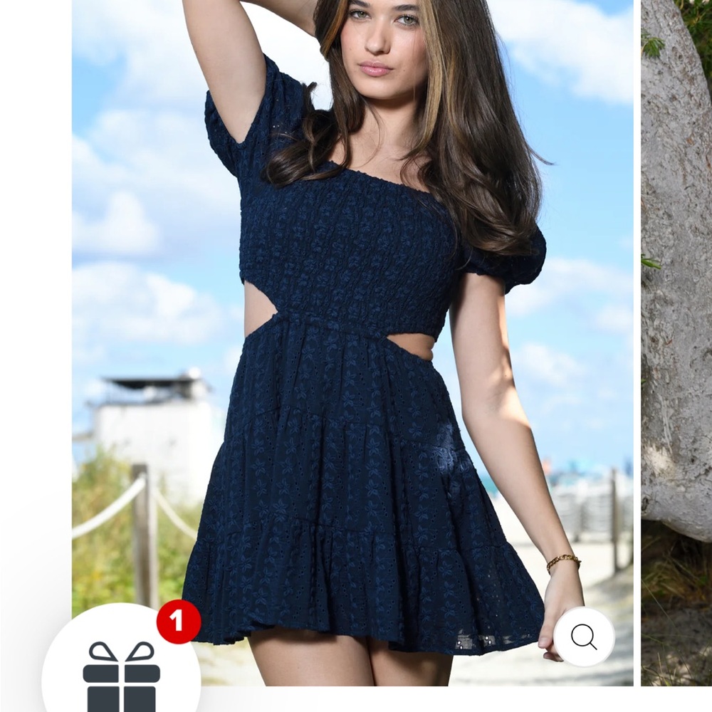 KatieJNYC Navy Tween Dress